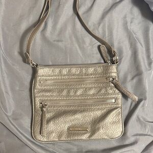 Nine West Silver Crossbody Bag